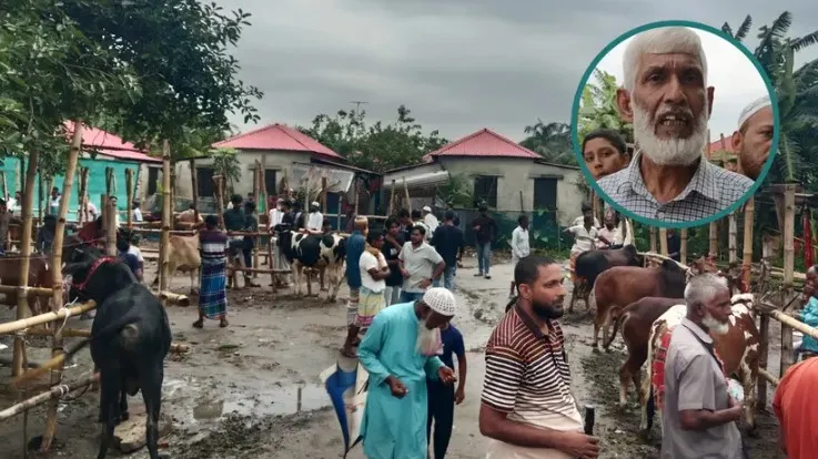 ইজারা ছাড়া হাট বসিয়ে বিএনপি নেতা বললেন ‘দল ক্ষমতায়, তাই হাট করছি’
